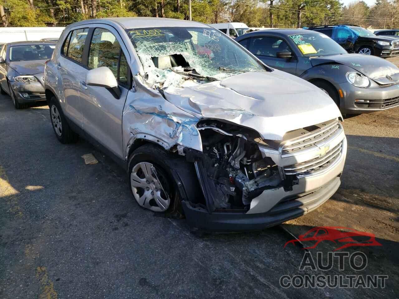 CHEVROLET TRAX 2016 - 3GNCJKSBXGL247521