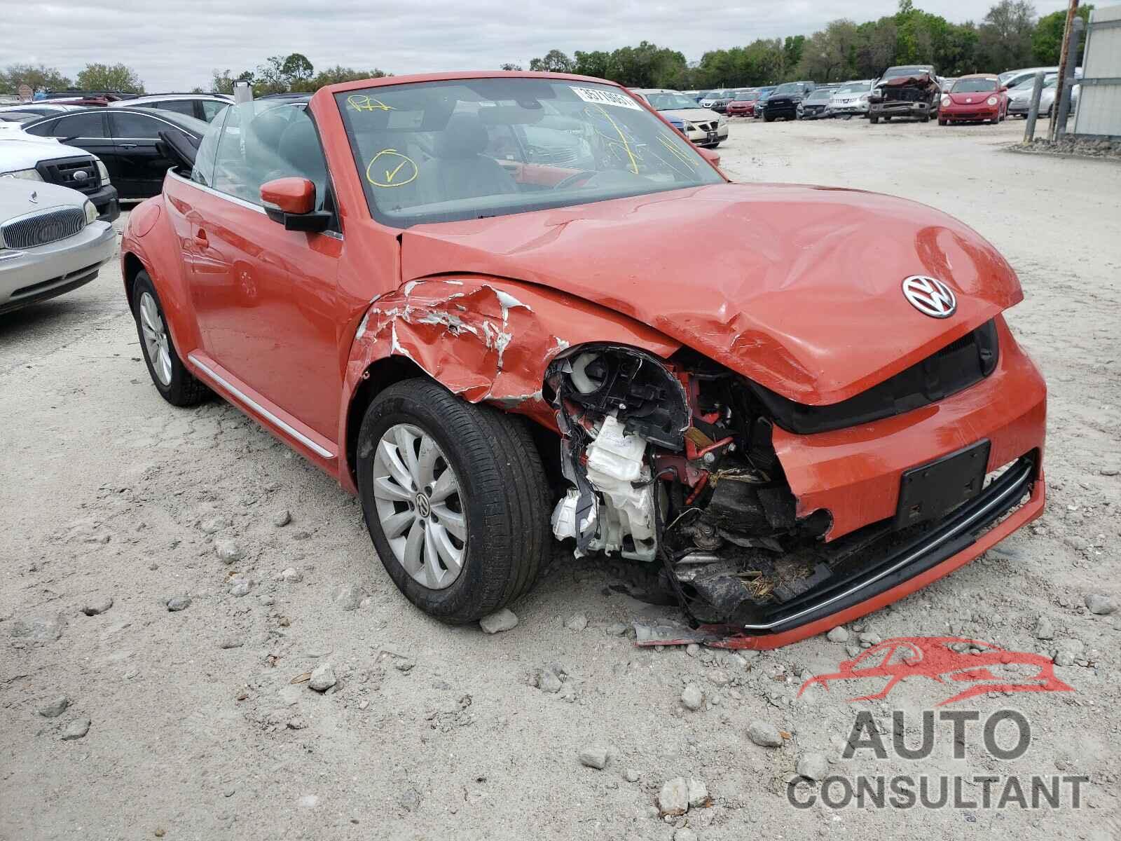 VOLKSWAGEN BEETLE 2017 - 3VW517AT2HM806528