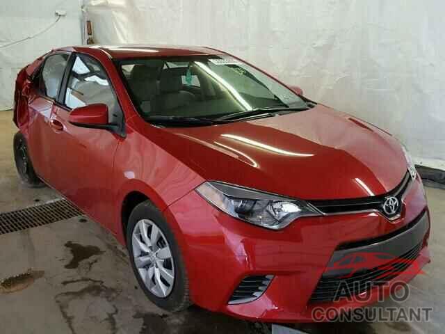 TOYOTA COROLLA 2016 - 2T1BURHE4GC703523