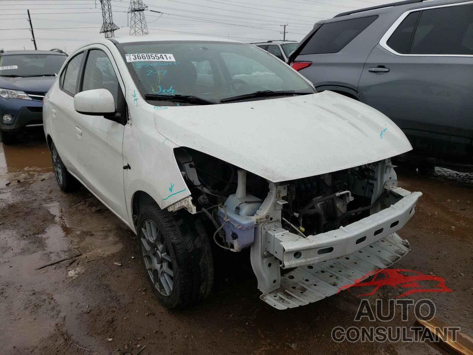 MITSUBISHI MIRAGE 2017 - ML32F3FJ2HHF08255