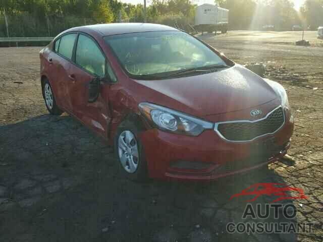 KIA FORTE 2016 - KNAFK4A64G5474834