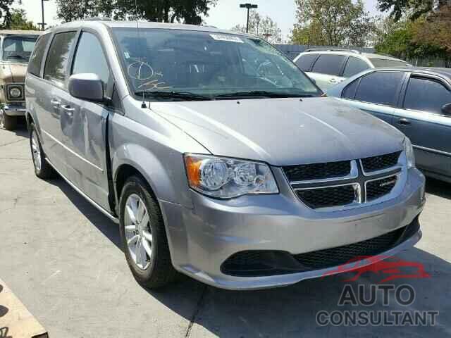 DODGE CARAVAN 2016 - 2C4RDGCG7GR362047