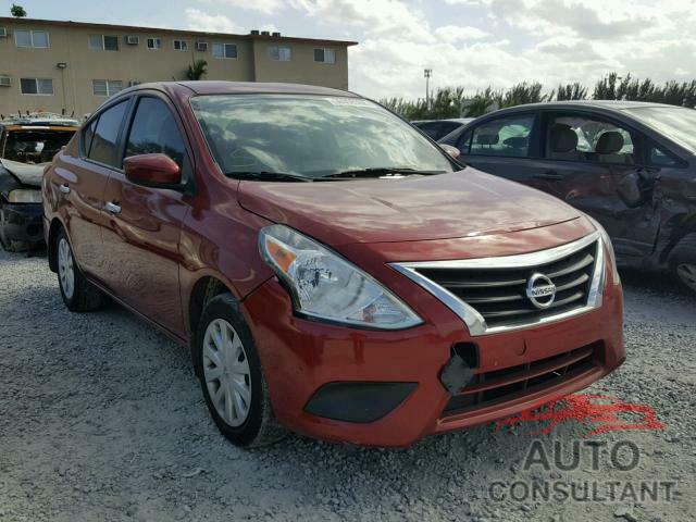 NISSAN VERSA 2015 - 3N1CN7APXFL900616
