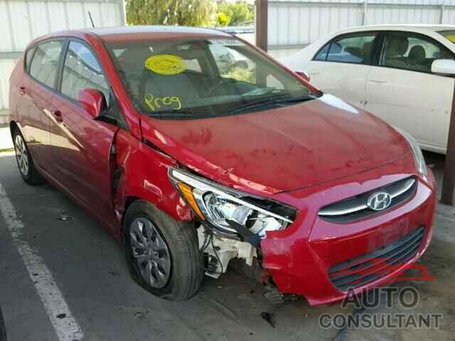 HYUNDAI ACCENT 2015 - KMHCT5AE3FU217650