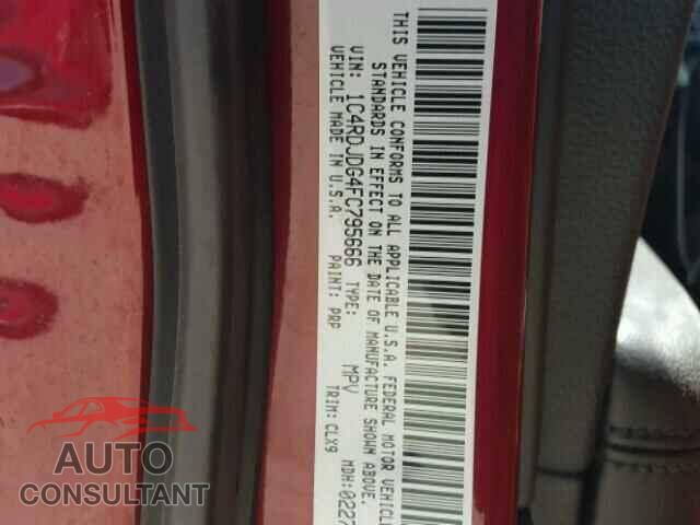 DODGE DURANGO 2015 - 1C4RDJDG4FC795666