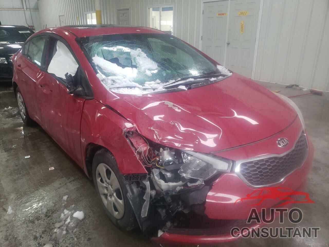 KIA FORTE 2016 - KNAFK4A63G5584631