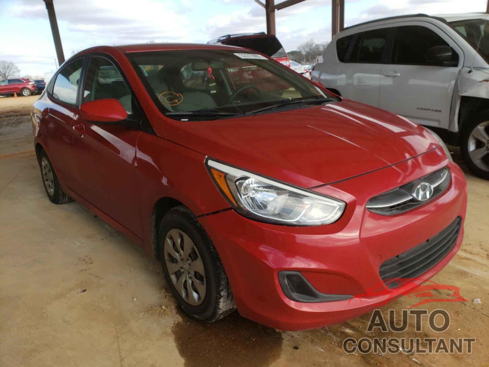 HYUNDAI ACCENT 2017 - KMHCT4AEXHU245636