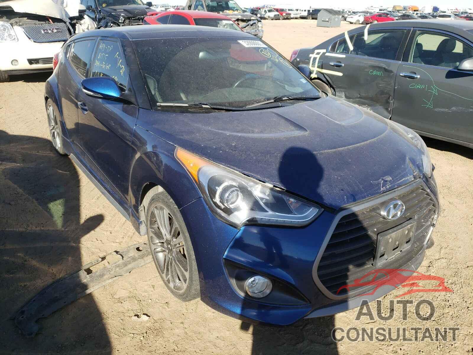 HYUNDAI VELOSTER 2016 - KMHTC6AE4GU261535