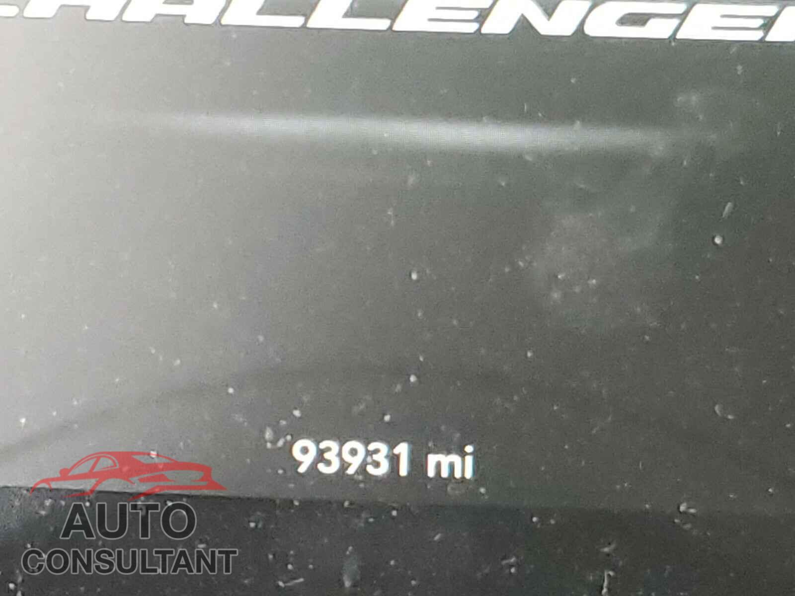 DODGE CHALLENGER 2016 - 2C3CDZAG9GH256715