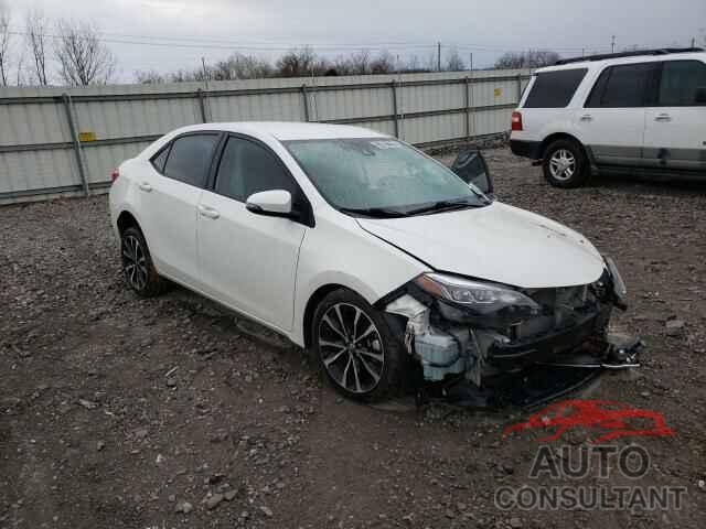 TOYOTA COROLLA 2019 - 5YFBURHE8KP885607