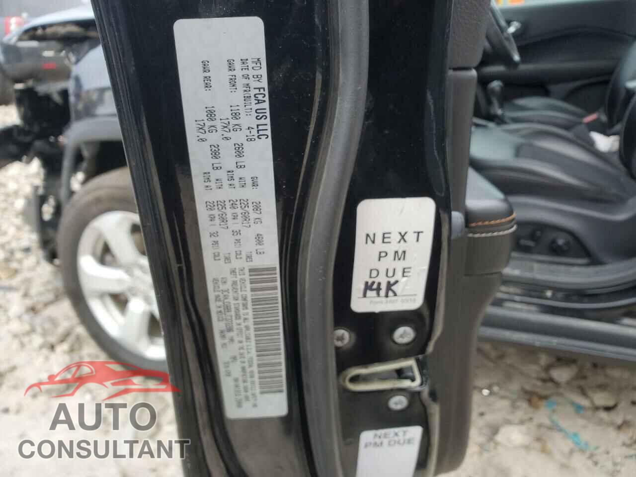 JEEP COMPASS 2018 - 3C4NJDBB9JT372286