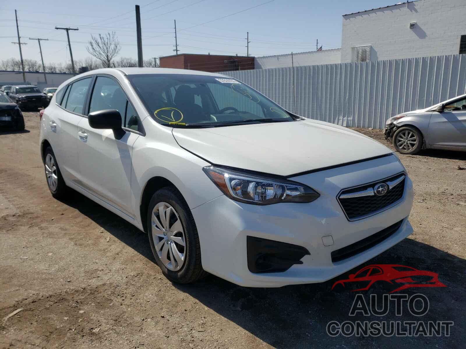 SUBARU IMPREZA 2019 - 4S3GTAA67K3739186