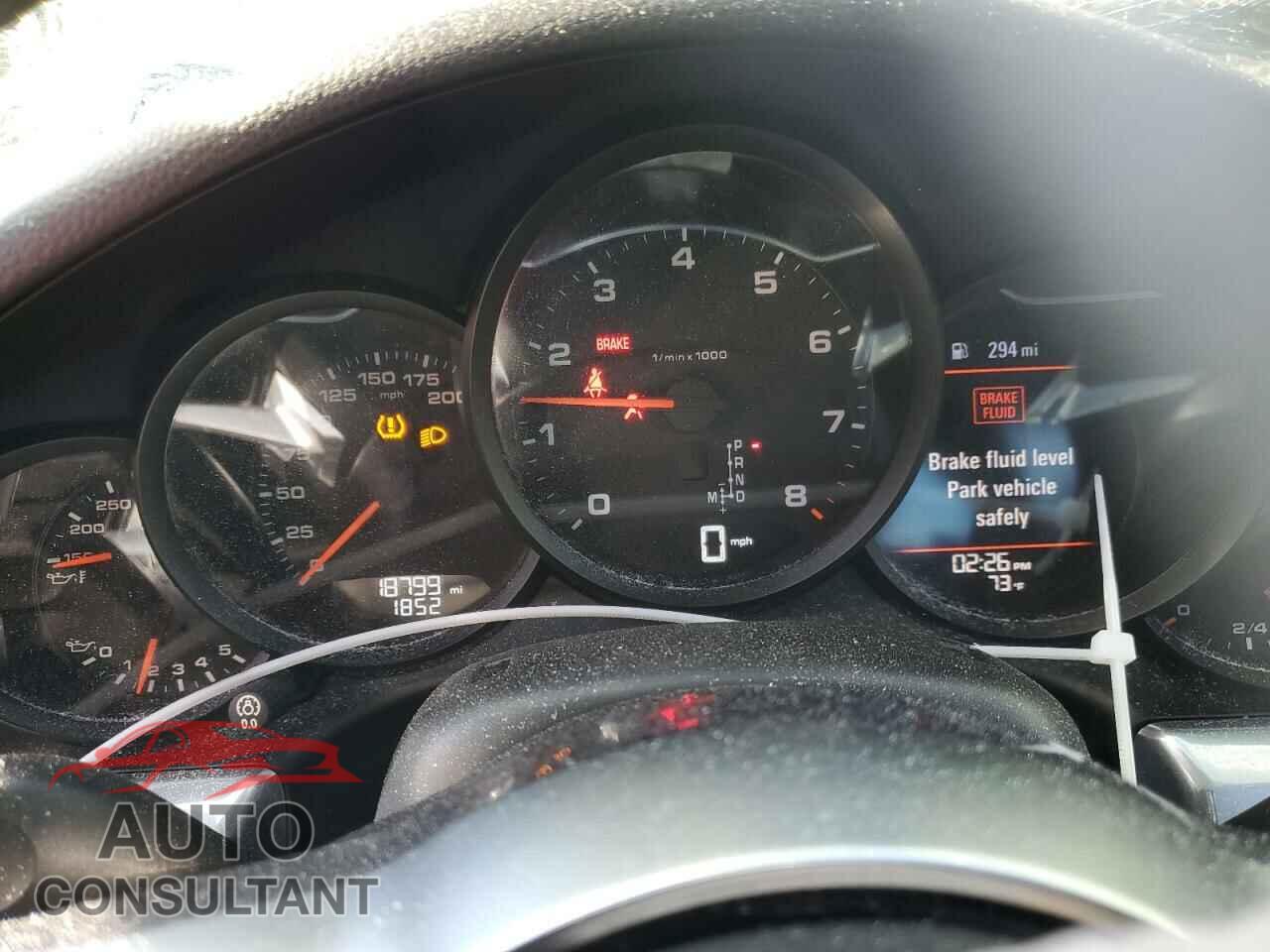 PORSCHE 911 2017 - WP0AA2A97HS106939