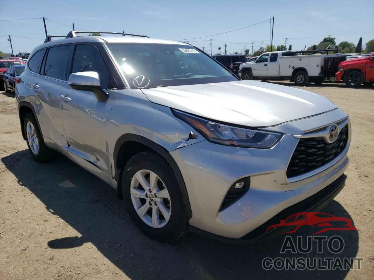 TOYOTA HIGHLANDER 2020 - 5TDBZRBH2LS035923