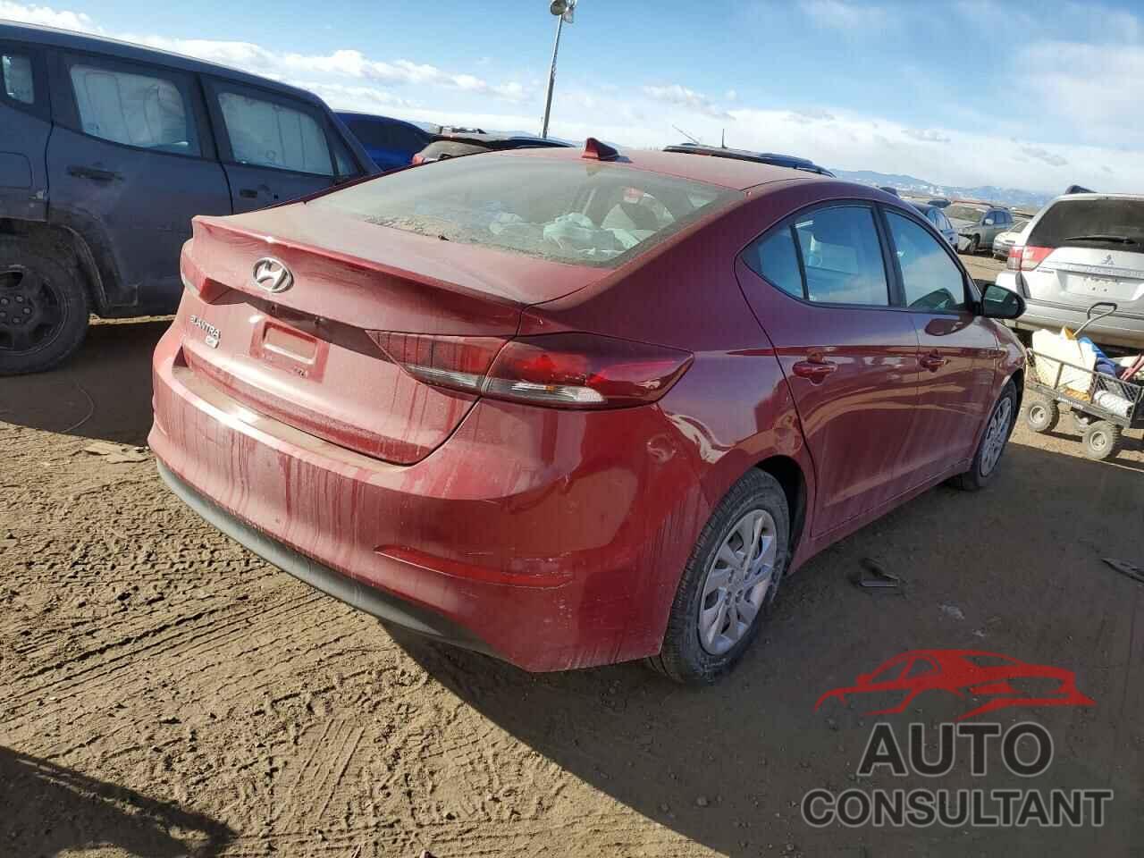 HYUNDAI ELANTRA 2017 - KMHD74LF9HU429092