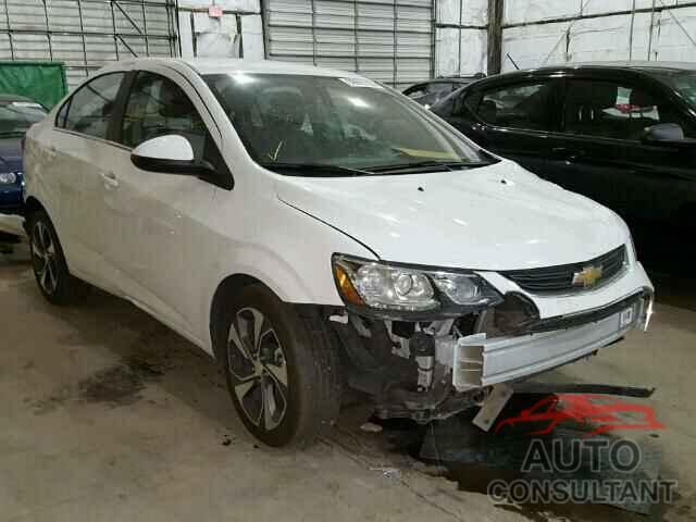 CHEVROLET SONIC 2017 - 1G1JF5SB5H4107184