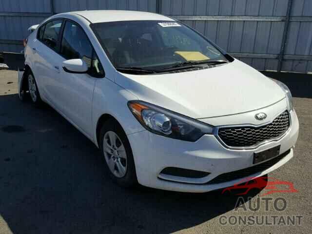 KIA FORTE 2016 - KNAFK4A68G5496416