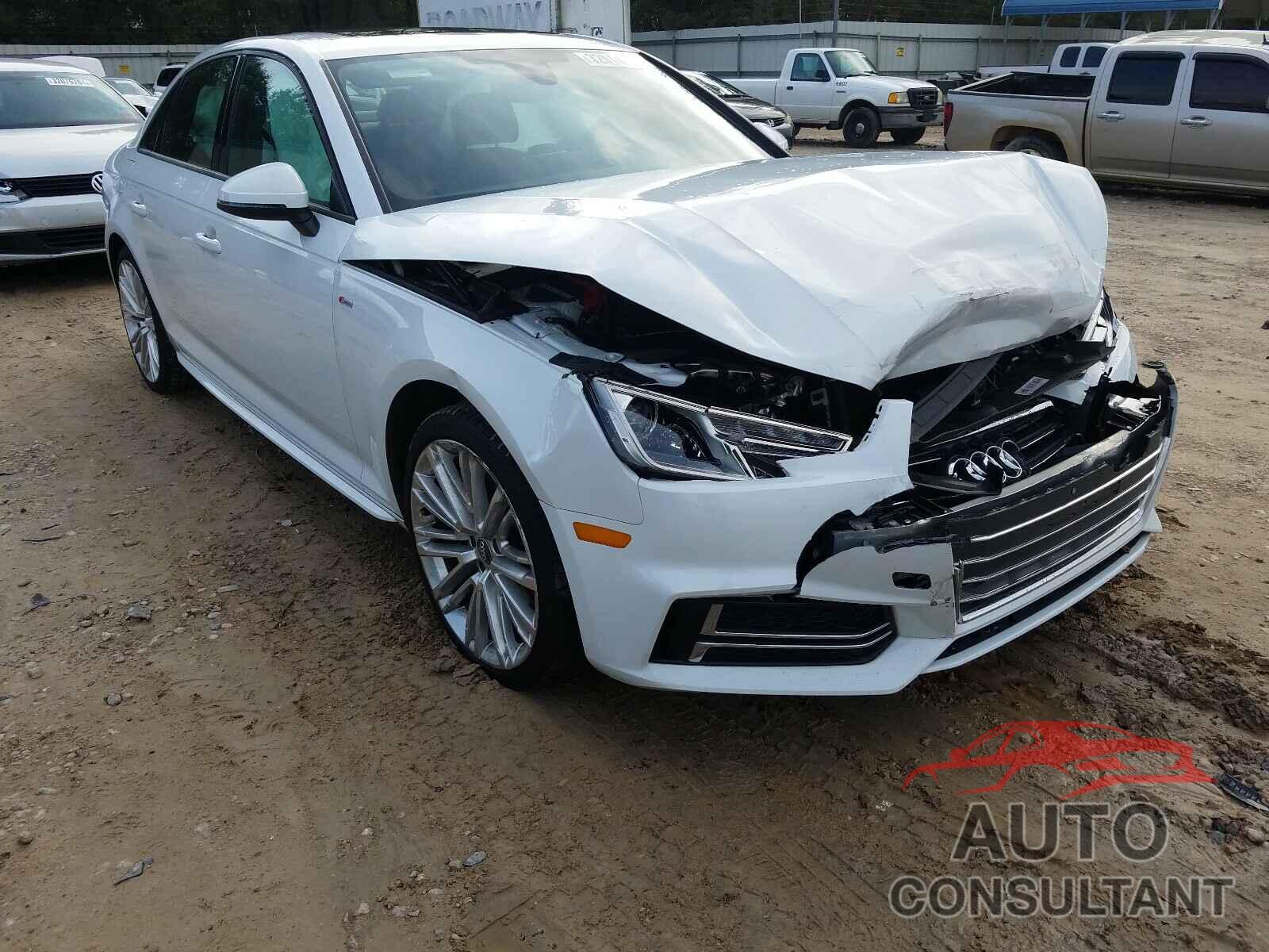 AUDI A4 2017 - WAUKMAF45HN050627