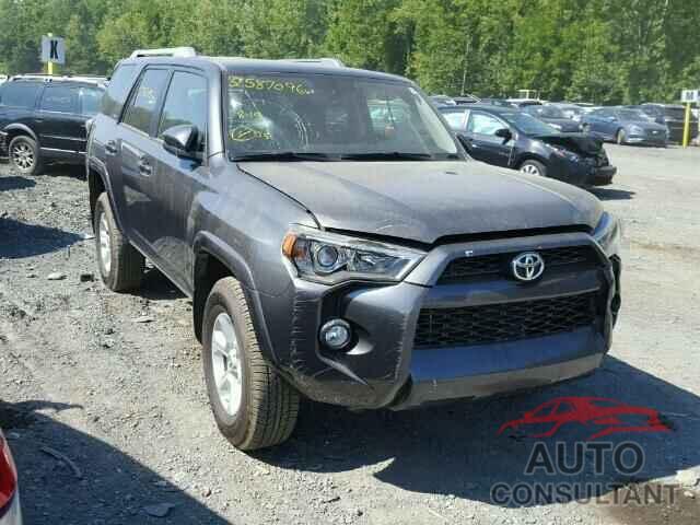 TOYOTA 4RUNNER 2016 - JTEBU5JR5G5299615