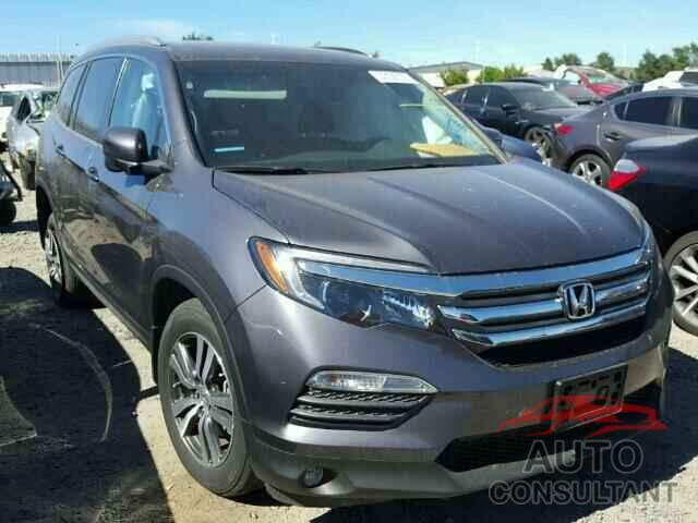 HONDA PILOT 2016 - 5FNYF6H52GB058160