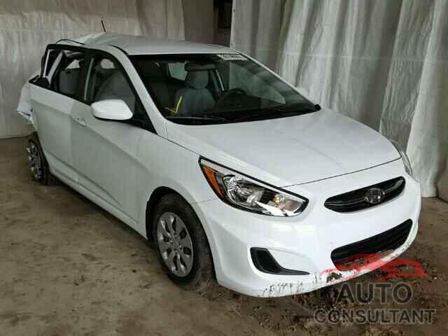 HYUNDAI ACCENT 2017 - KMHCT5AE4HU334947