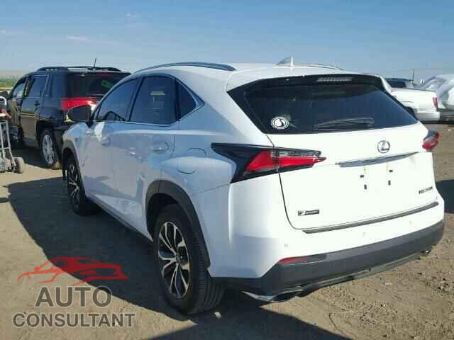 LEXUS NX 2016 - JTJBARBZ1G2066901
