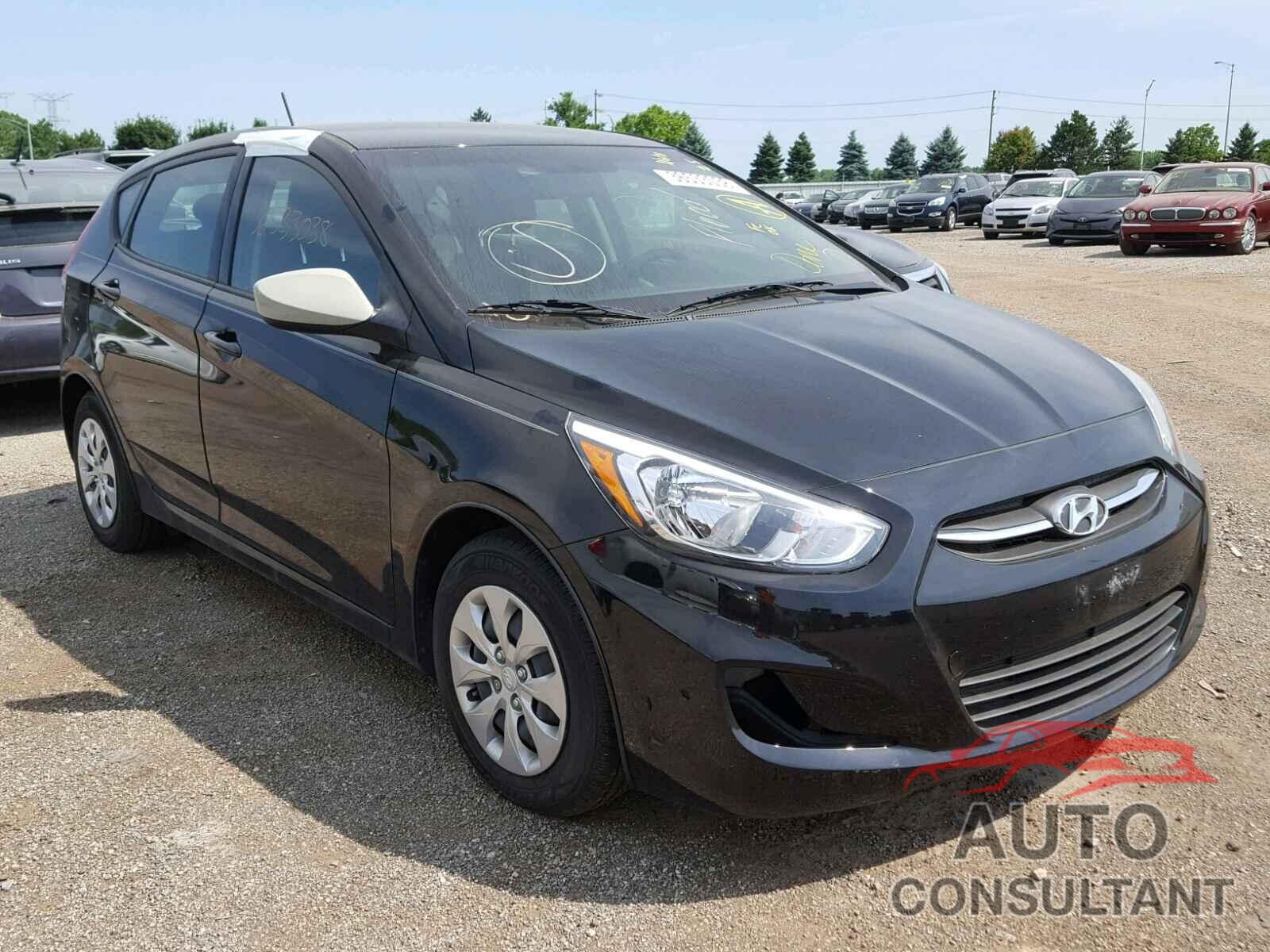 HYUNDAI ACCENT 2017 - KMHCT5AE4HU355104