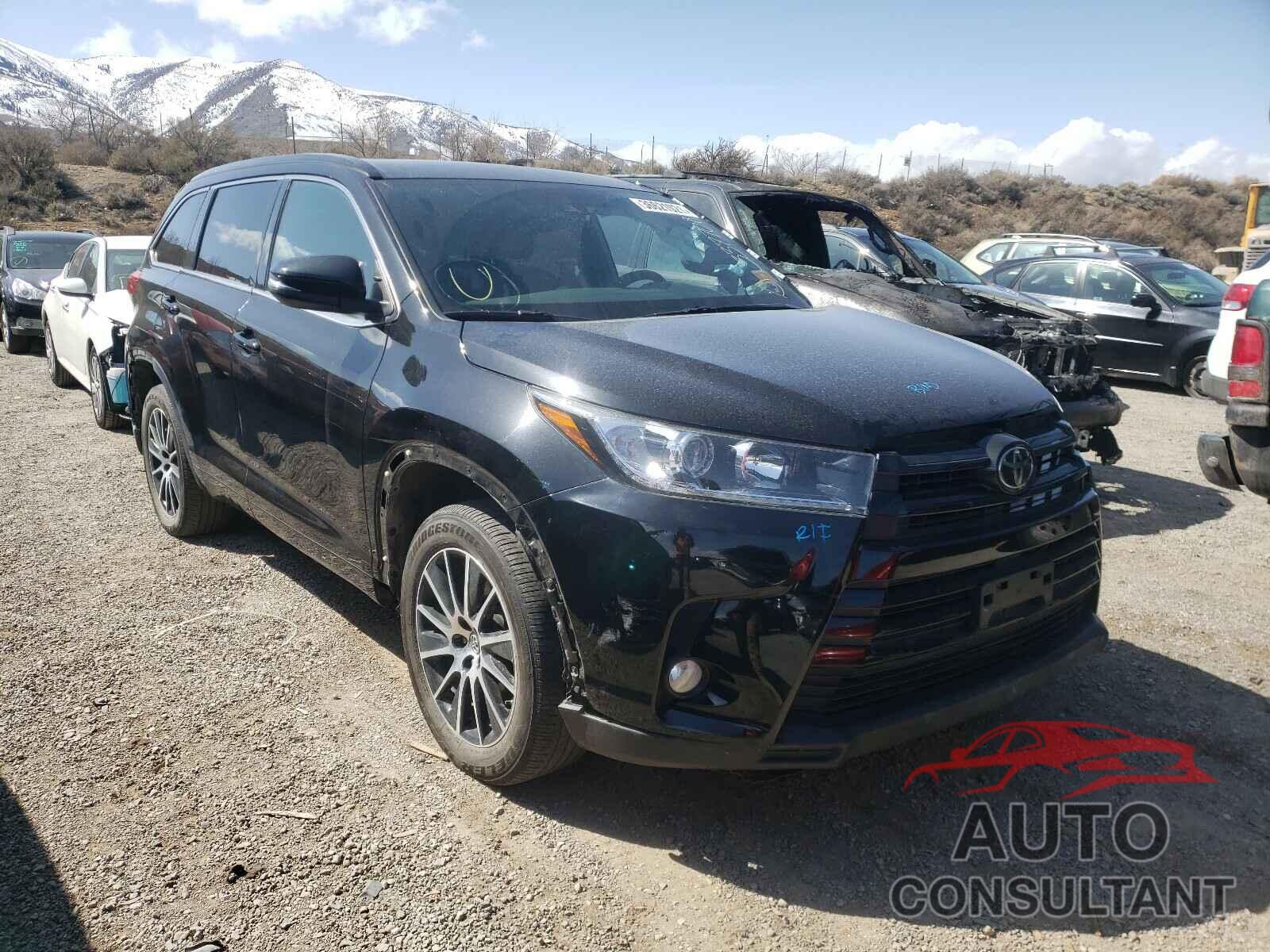 TOYOTA HIGHLANDER 2017 - 5TDJZRFHXHS474395