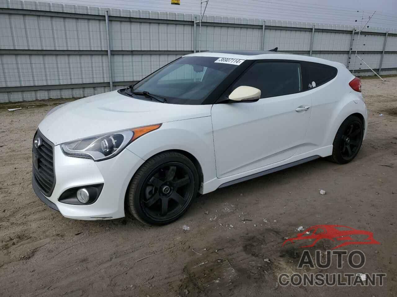 HYUNDAI VELOSTER 2016 - KMHTC6AEXGU290277