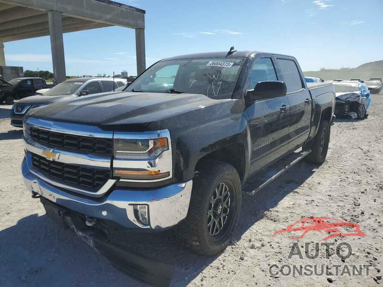 CHEVROLET SILVERADO 2018 - 3GCUKREC2JG202905