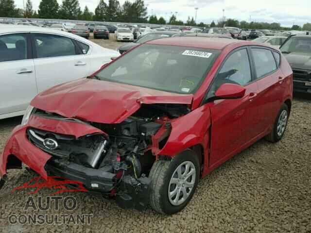 HYUNDAI ACCENT 2016 - KMHCT5AE2GU238524