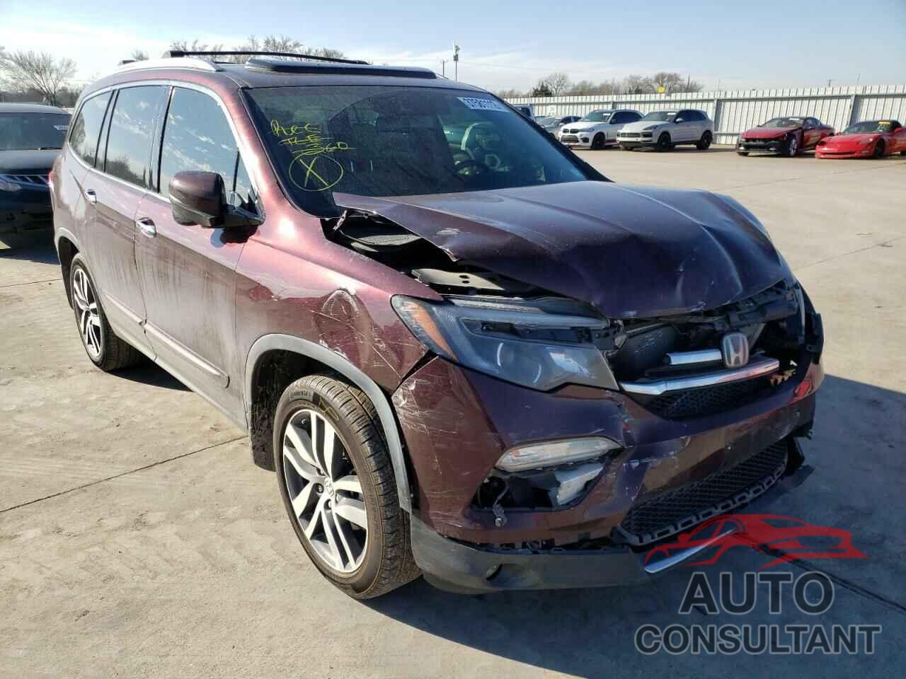 HONDA PILOT 2017 - 5FNYF5H92HB015548