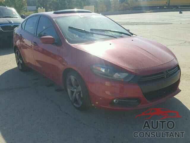 DODGE DART 2015 - 1C3CDFEB9FD112509