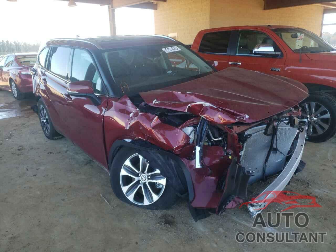 TOYOTA HIGHLANDER 2021 - 5TDHZRAH3MS076137