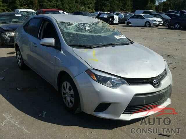 TOYOTA COROLLA 2015 - 2T1BURHE3FC267942