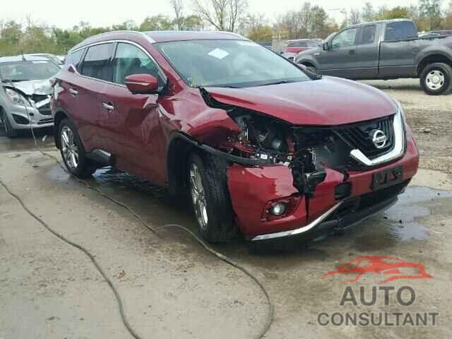 NISSAN MURANO 2015 - 5N1AZ2MH2FN237926