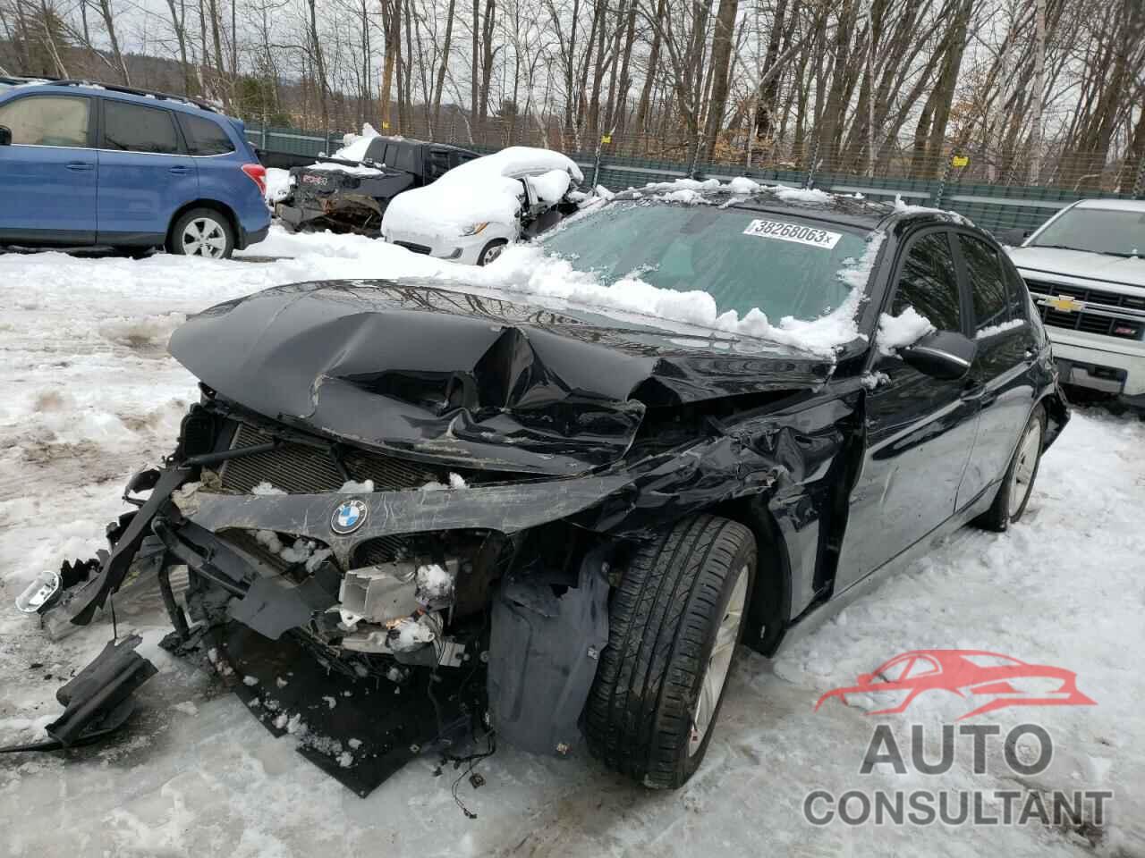BMW 3 SERIES 2015 - WBA3B5C53FF961089