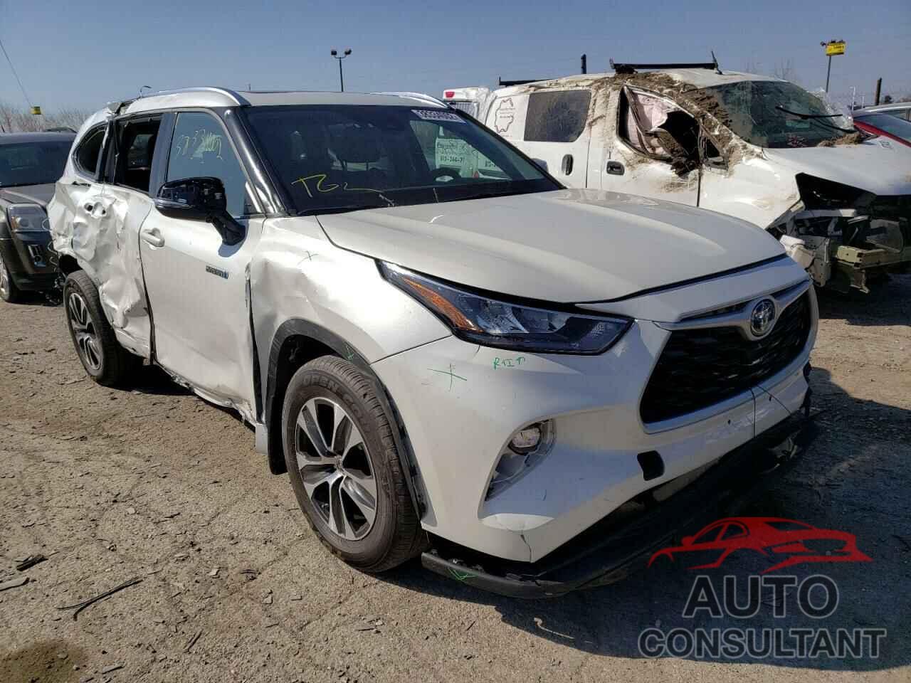 TOYOTA HIGHLANDER 2020 - 5TDGBRCH6LS500809