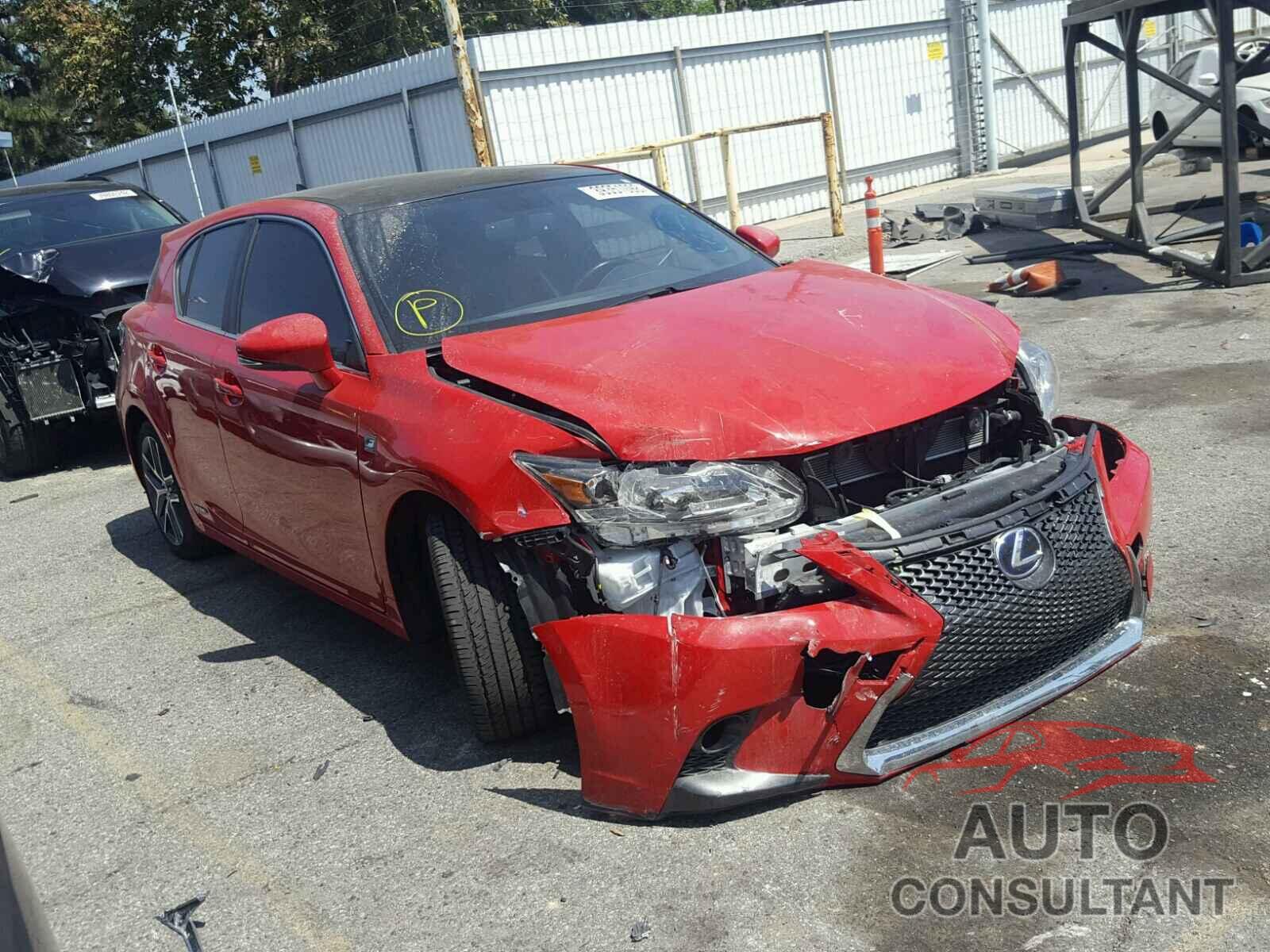 LEXUS CT 200 2016 - JTHKD5BH7G2260907