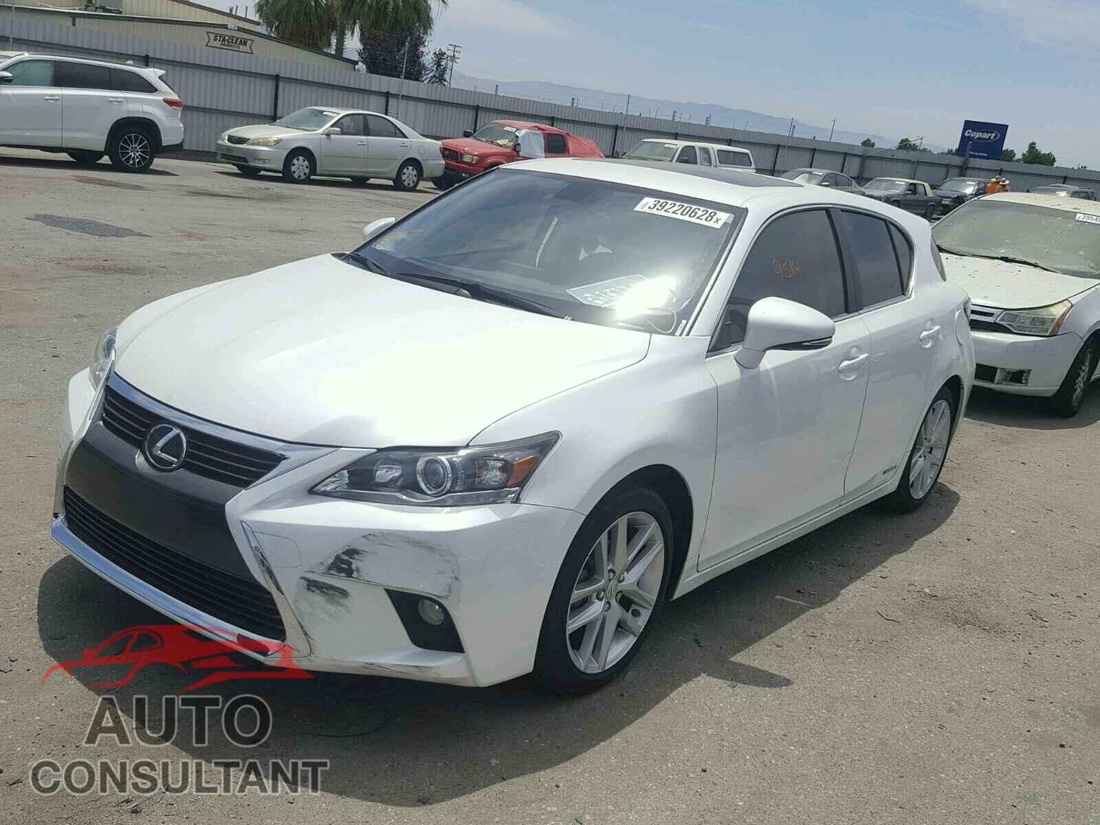 LEXUS CT 200 2017 - JTHKD5BH2H2281424