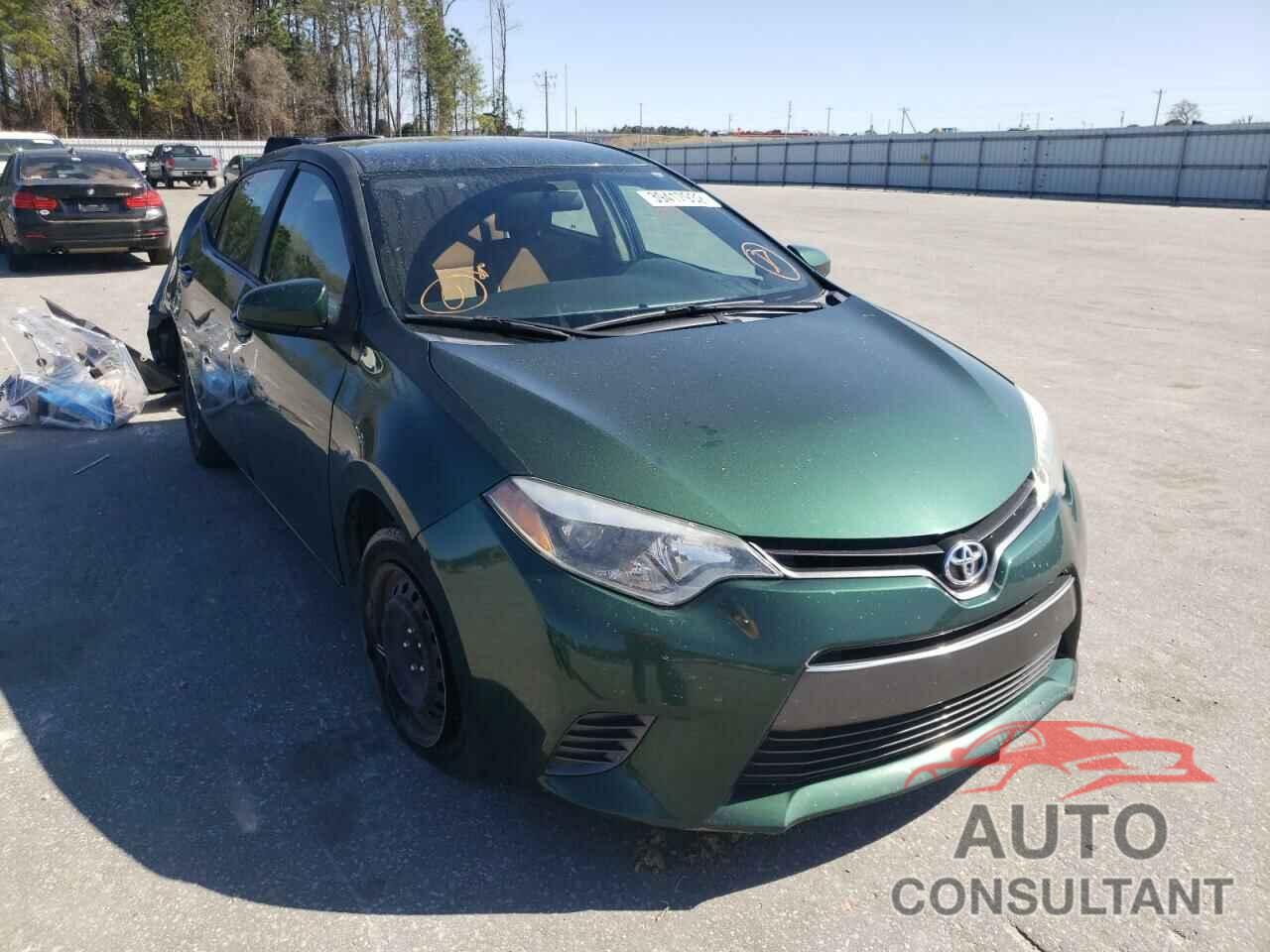 TOYOTA COROLLA 2016 - 2T1BURHE4GC636518
