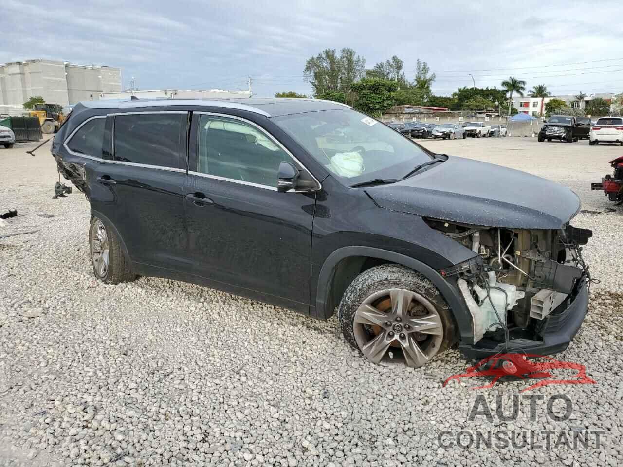 TOYOTA HIGHLANDER 2017 - 5TDYZRFH3HS190573