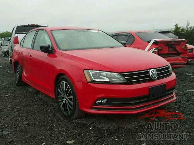 VOLKSWAGEN JETTA 2016 - 3VWB17AJ3GM352869