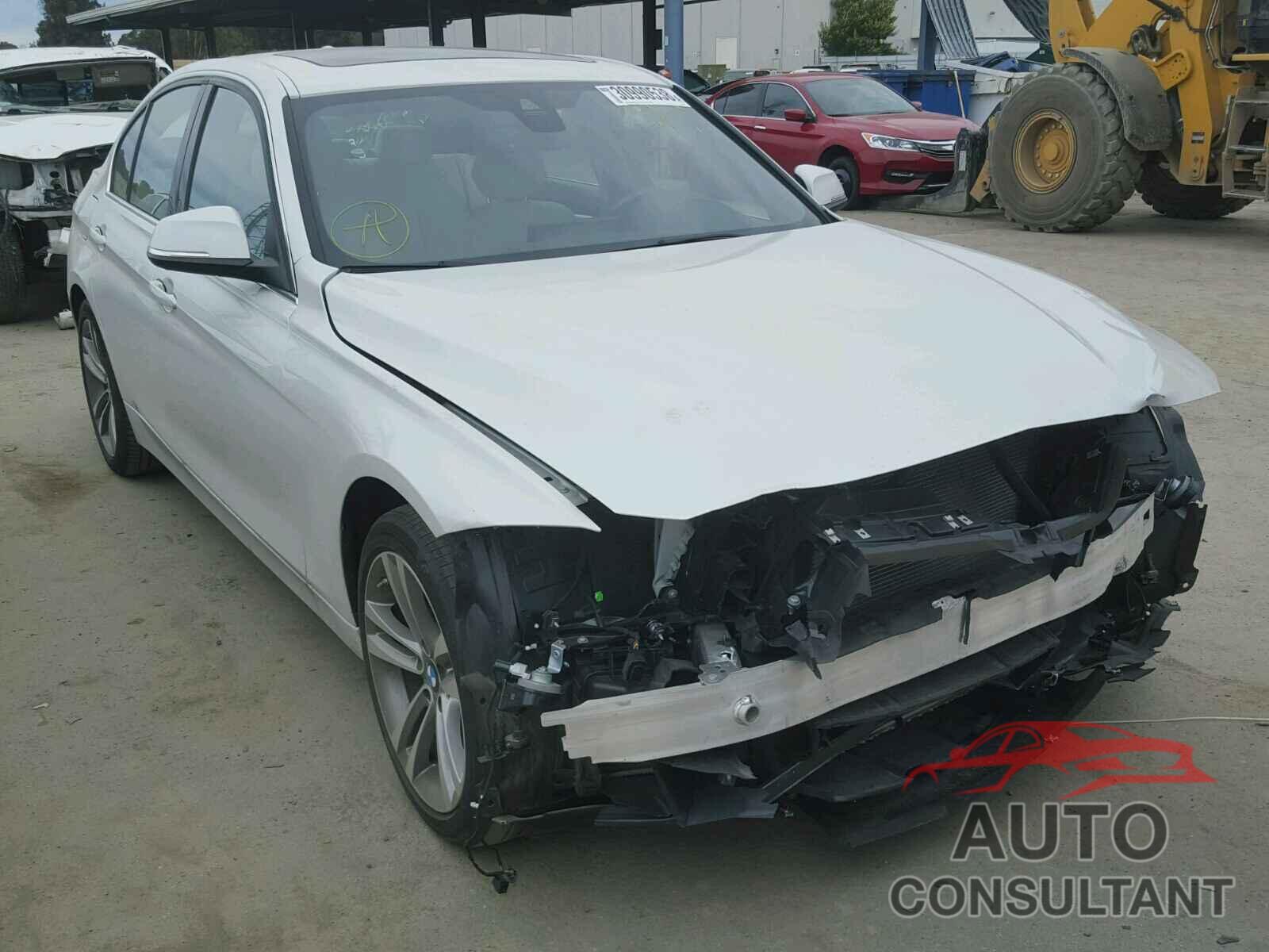 BMW 3 SERIES 2016 - WBA8E9G5XGNT45461