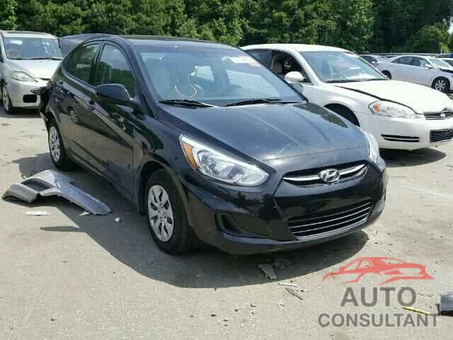 HYUNDAI ACCENT 2016 - KMHCT4AE2GU124503