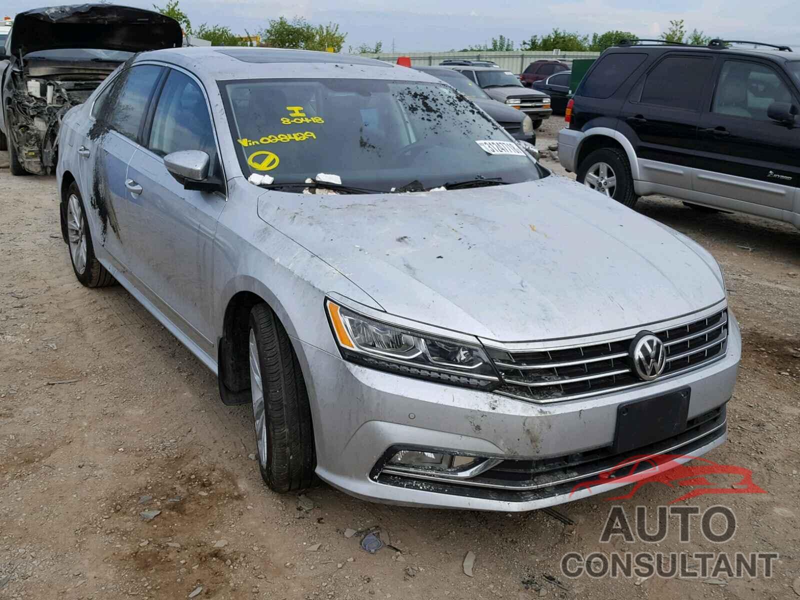 VOLKSWAGEN PASSAT 2017 - 1VWGT7A34HC028429