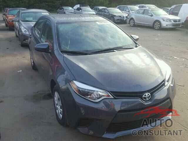 TOYOTA COROLLA 2016 - 5YFBURHE0GP499433