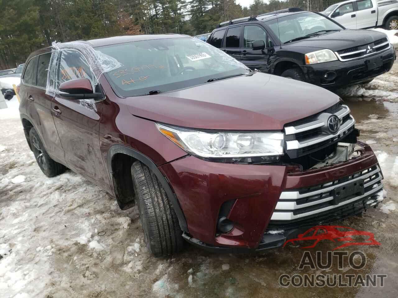 TOYOTA HIGHLANDER 2017 - 5TDBZRFH6HS391048