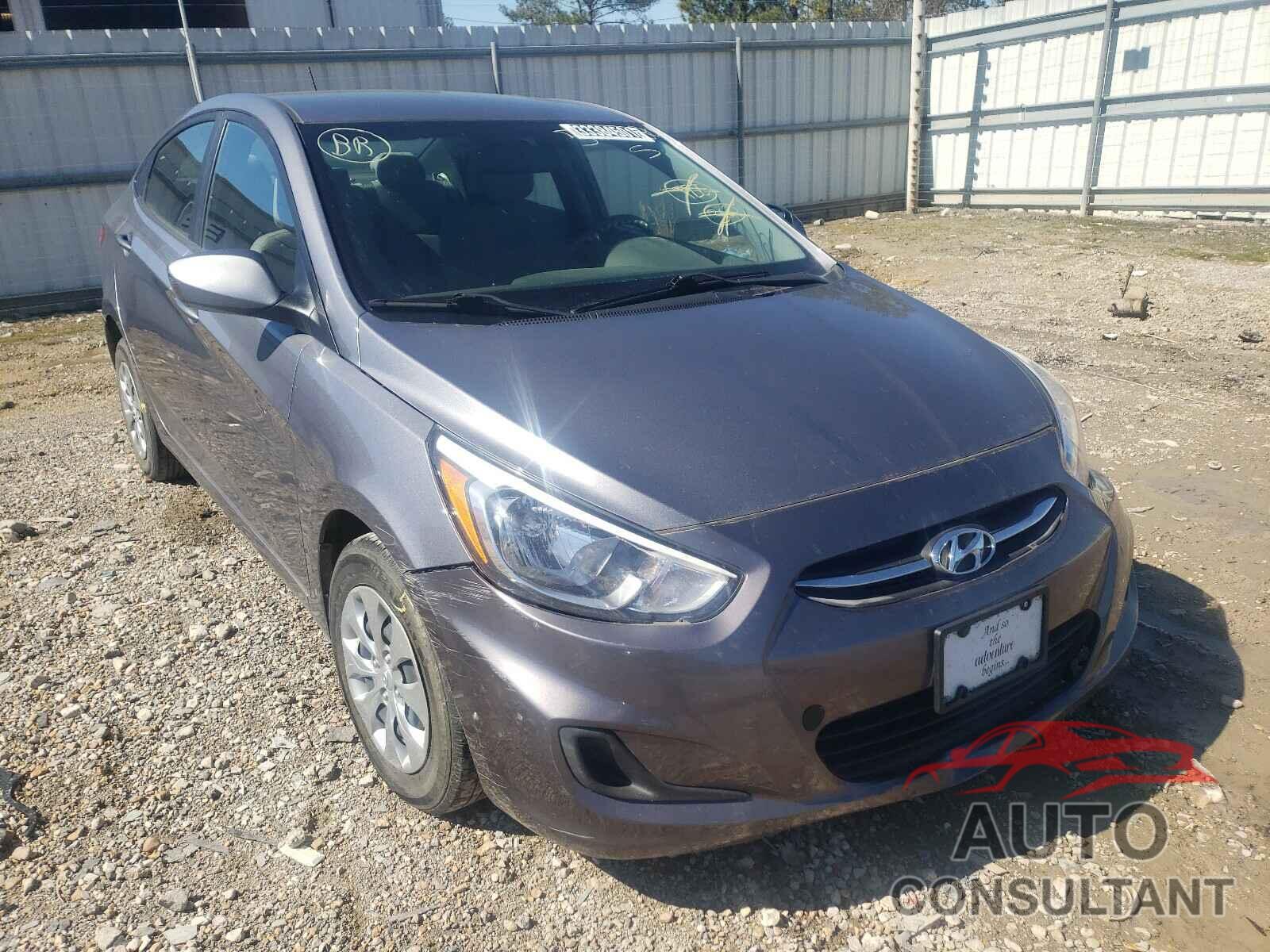 HYUNDAI ACCENT 2017 - KMHCT4AE5HU254499