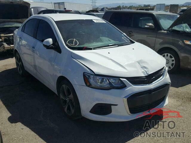 CHEVROLET SONIC 2017 - 1G1JF5SB9H4117314